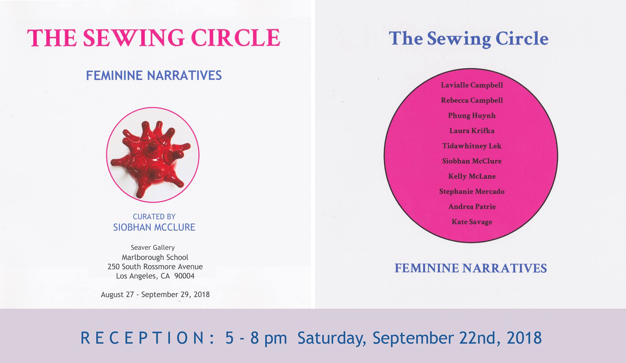 The Sewing Circle at Seaver Gallery, from 5 - 8 pm. The exhibition features new work by ten artists in Los Angeles. The artists included in the show are Lavialle Campbell, Rebecca Campbell, Phung Huynh, Laura Krifka, Tidawhitney Lek, Siobhan McClure, Stephanie Mercado, Andrea Patrie and Kate Savage. Stephanie Mercado will have three new monoprints included in the exhibition. The monoprints are constructed using relief and linocut prints hand-printed on Thai and Japanese paper. Each element is individually incised and collaged together to create innovative narratives. Stephanie Mercado’s paintings and prints examine and interpret how history is recorded. She merges historical imagery with contemporary pop-culture, transforming the narrative by introducing gaudy gold chains and cartoonish dollar bills. These contemporary elements reveal how the power of images has influenced American culture, fostering the proverbial “American Dream”. Mercado’s recent portraits of maids tell a story about power, class, and human relationships. They explore themes of subjugation and the nuances by which people try to maintain their identity, dignity, and independence. Their black and white uniforms define a role that depersonalizes them but elements in their environment reflect individuality and an exploration of identity. Each figure is caught in a place between reality and a world that is deformed and shaped by the people who control their environment and their livelihood.